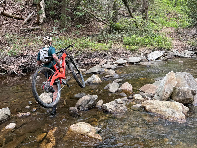 A two-person adventure race through Pisgah National Forest